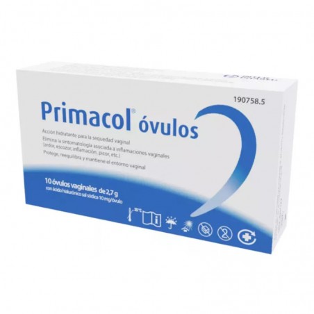  PRIMACOL (CERVIRON) OVULOS 10 U 