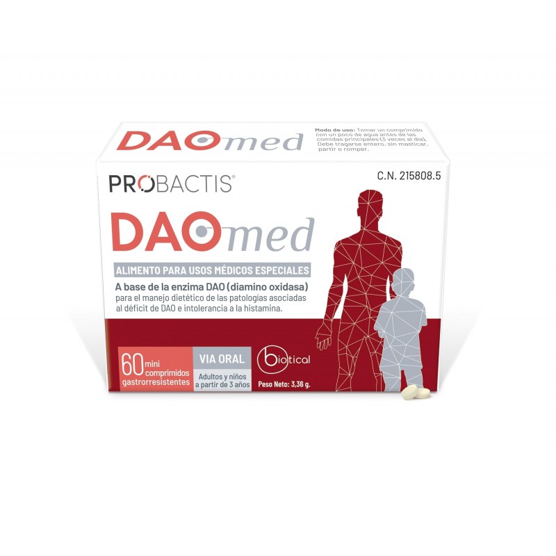 PROBACTIS DAOMED 60 MINICOMPRIMIDOS GASTRORRESISTENTES