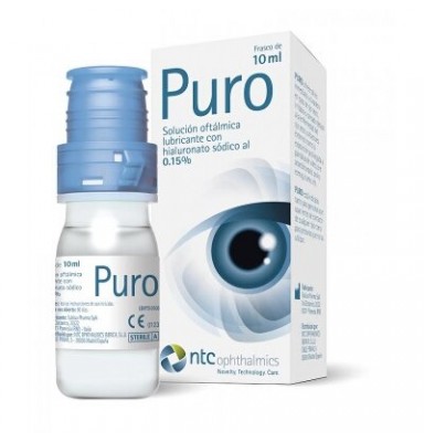 PURO SOLUCION OFTALMICA 10 ML
