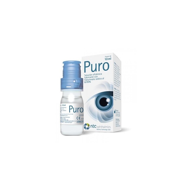 PURO SOLUCION OFTALMICA 10 ML