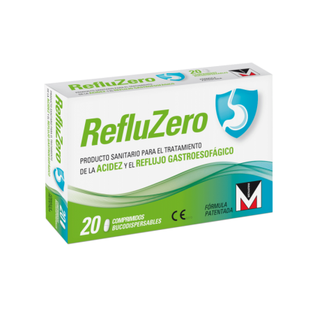  REFLUZERO 20 COMPRIMIDOS BUCODISPERSABLES 