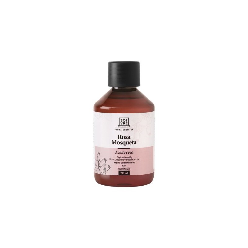 SOIVRE ACEITE SECO ROSA MOSQUETA BIO 1 ENVASE 200 ML