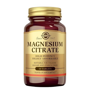 SOLGAR CITRATO MAGNESIO 60...