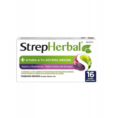 STREPHERBAL 16 PASTILLAS...