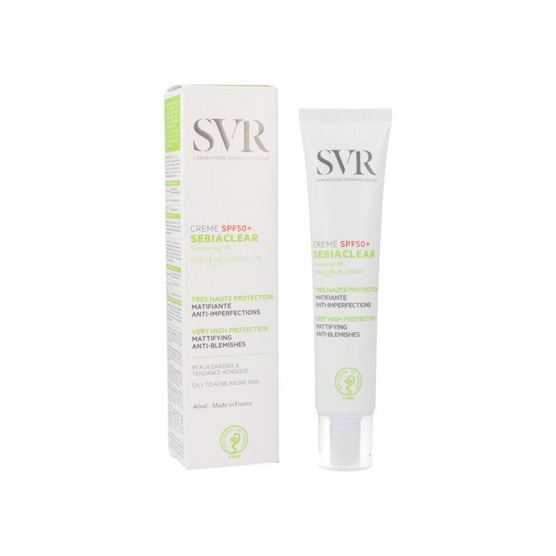 SVR SEBIACLEAR SPF50+ CREMA MATIFICANTE 40 ML