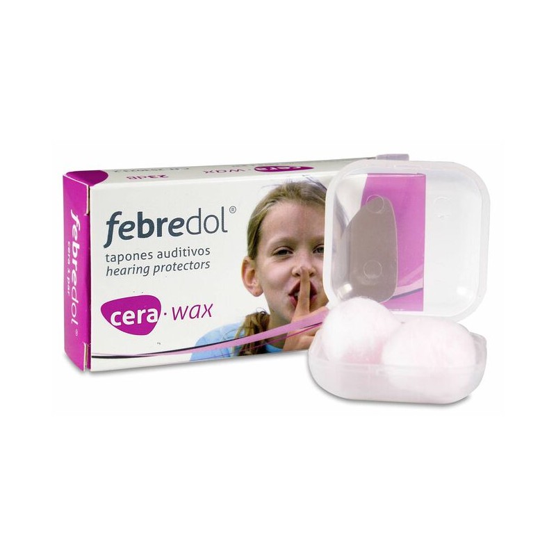 TAPONES OIDOS FEBREDOL CERA 2 UDS