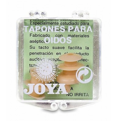 TAPONES OIDOS JOYA GOMA