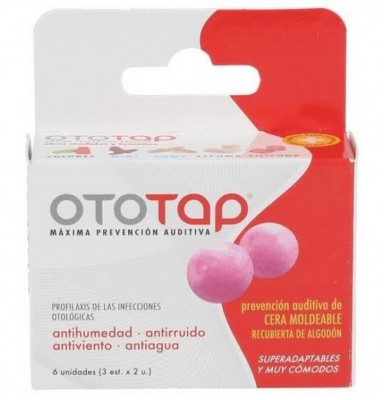 TAPONES OIDOS OTOTAP CERA 6...