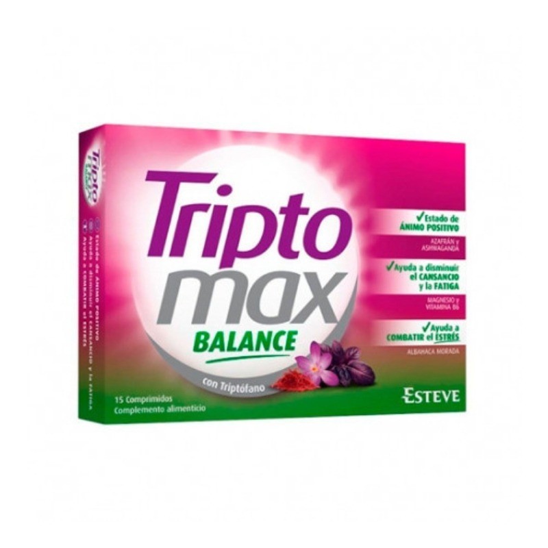 TRIPTOMAX BALANCE 15 COMPRIMIDOS