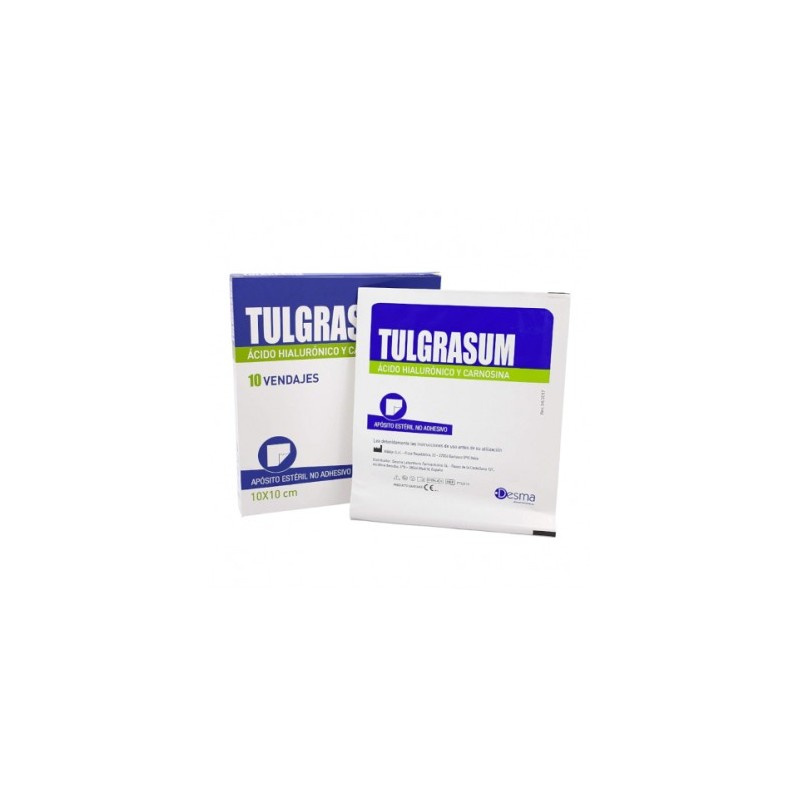 TULGRASUM (CICATRIZANTE)10 APOSITOS ESTERILE