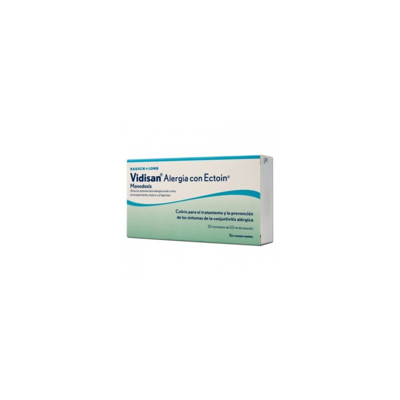 VIDISAN ALERGIA ECTOIN COLIRIO 20 MONOD