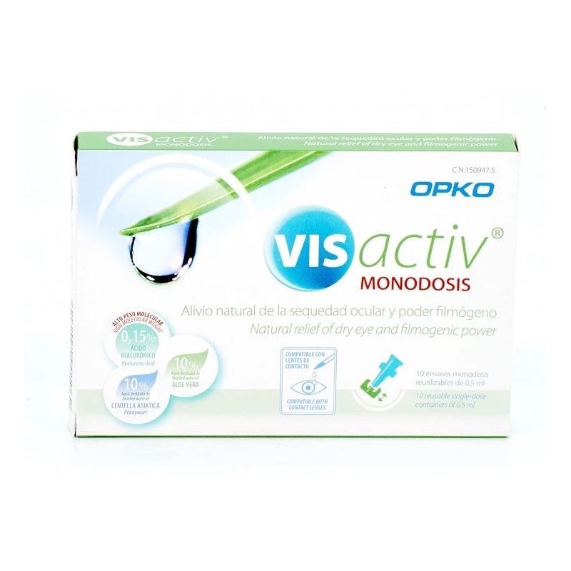 VIS ACTIV GOTAS OCULARES 10 MONODOSIS