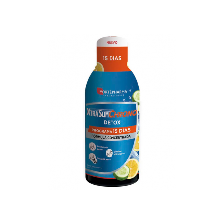  XTRASLIM CHRONO DETOX FRASCO 450 ML 