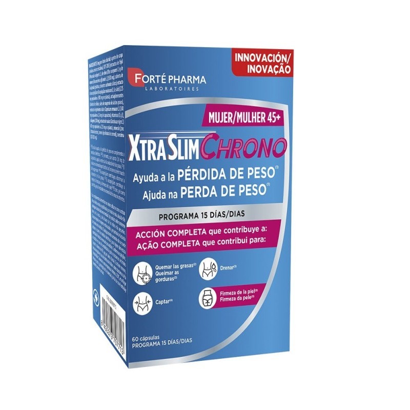 XTRASLIM CHRONO MUJER 45+ 60 CAPSULAS