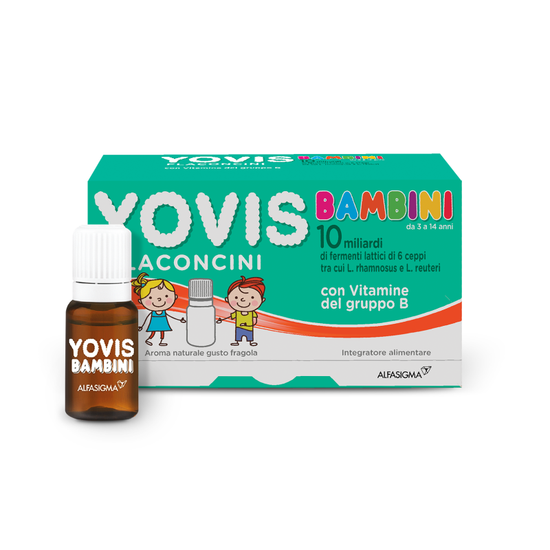 YOVIS KIDS 10 VIALES BEBIBLES 10 ML SABOR FRESA